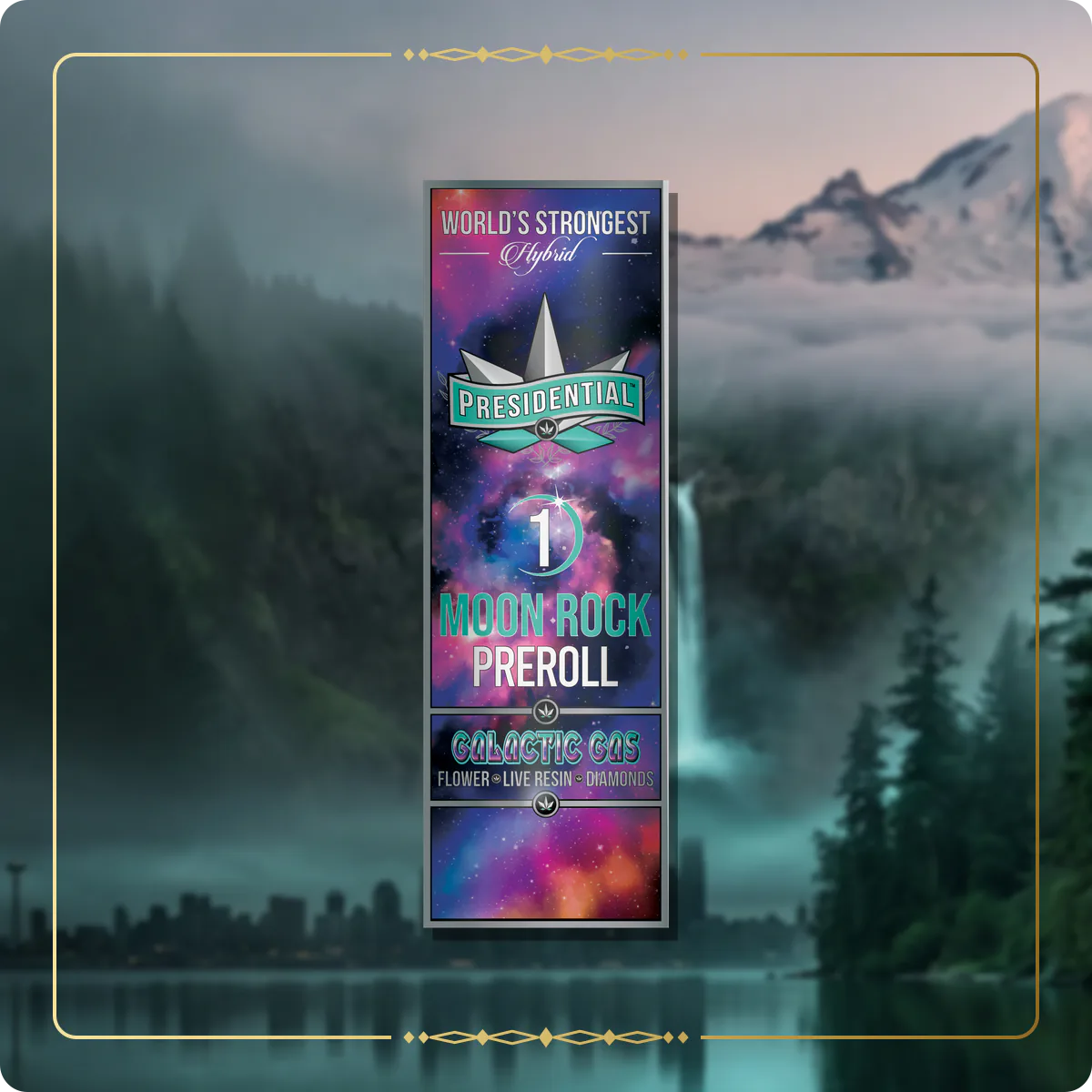 Galactic Gas Presidential pre-roll variant 2 for the Washington home collection